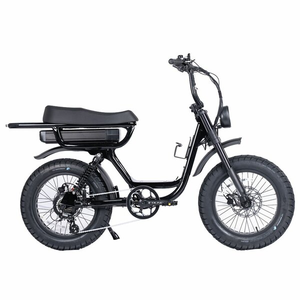 Vélo électrique tout-terrain moderne