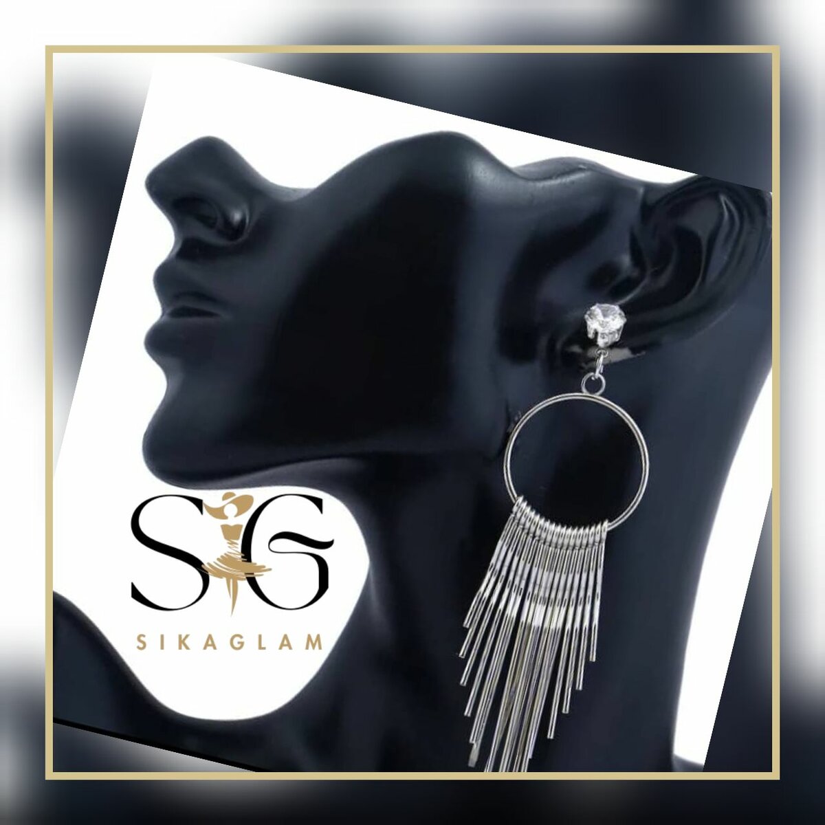 Boucles d'oreilles élégantes