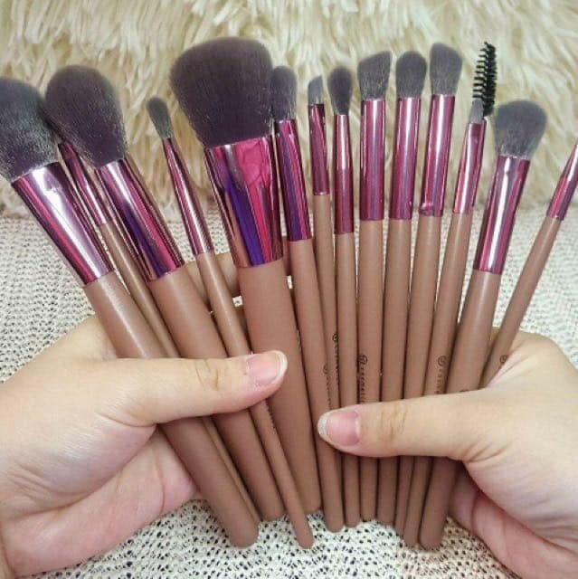 Pinceaux Bhcosmetics avec la trousse