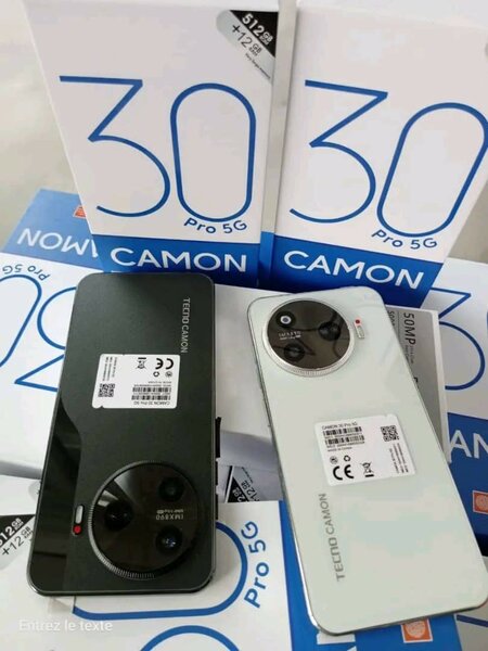 Tecno camon 30 pro 512 giga 16 giga de ram