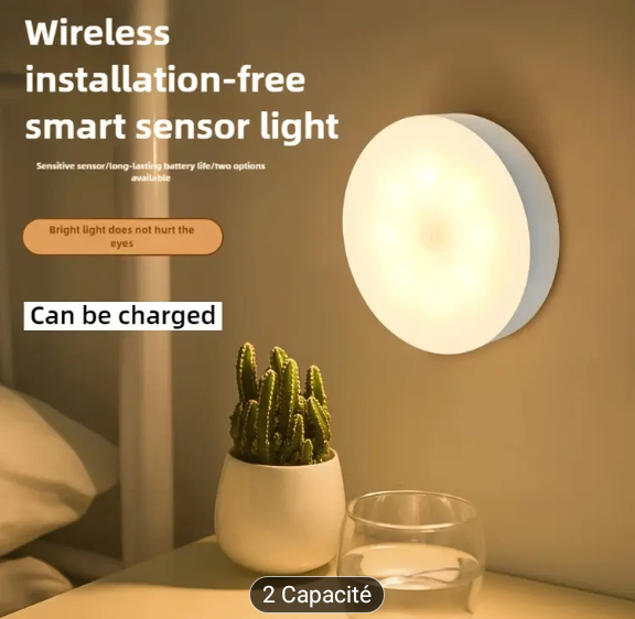 Lampe LED trois couleurs