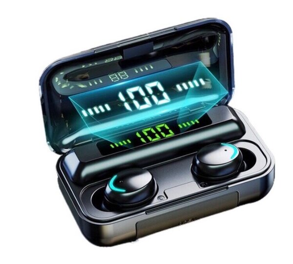 Bluetooth with PowerBank F9 Black