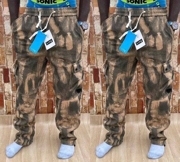 Pantalons Cargo Multicolores Homme