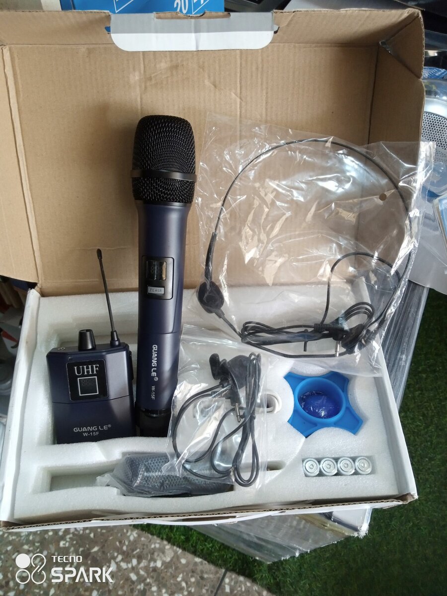 Guangle cordless Mic 3 in 1