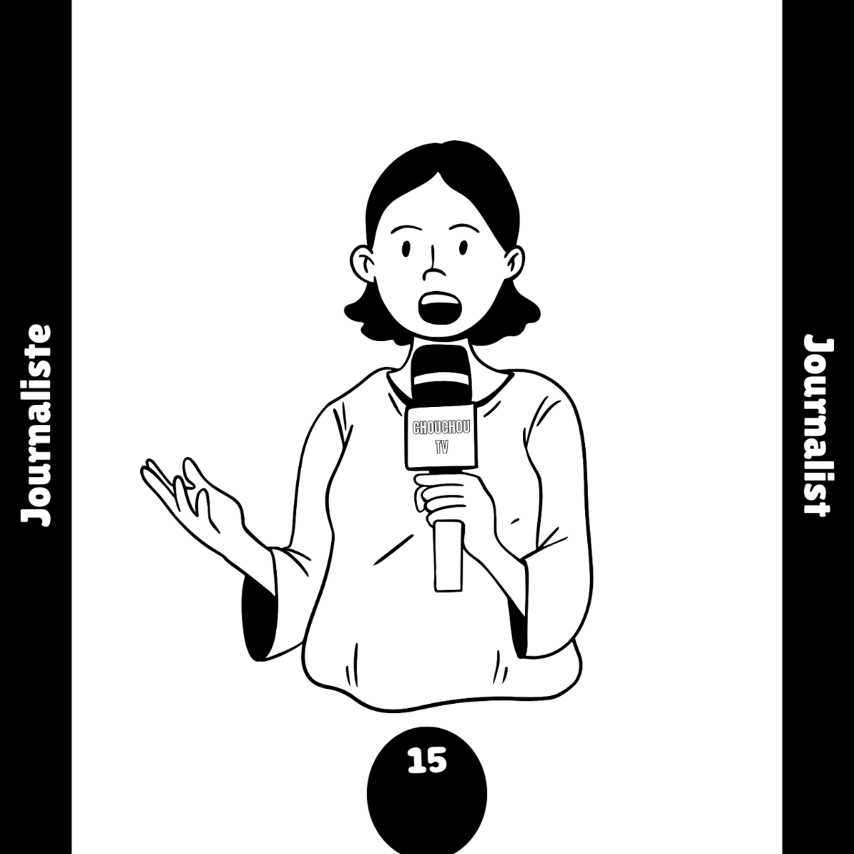 Livre de coloriage - Métiers