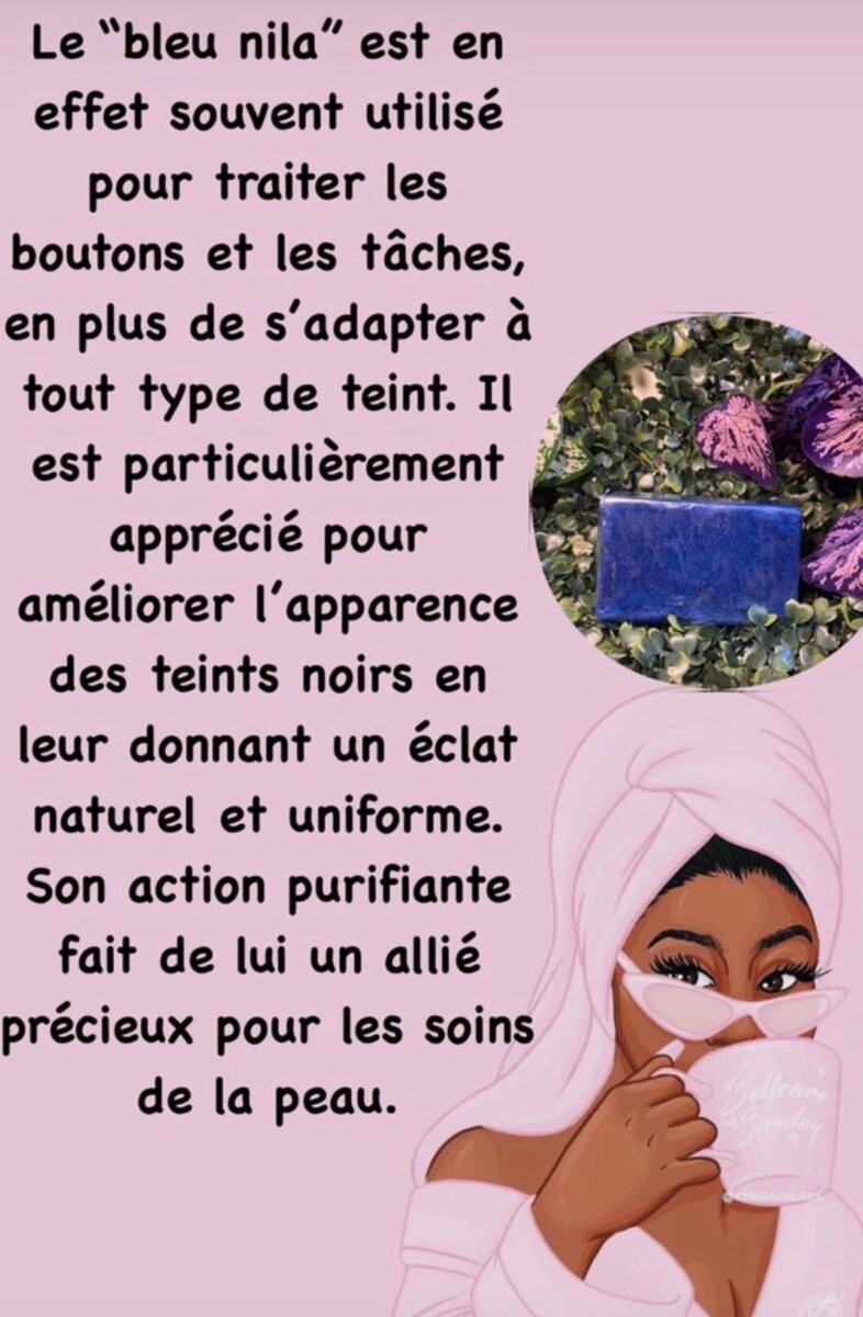 Savons Molato, nila , curcuma