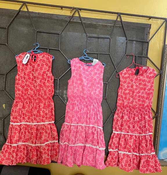 Robe Fille Fleurie Évasée