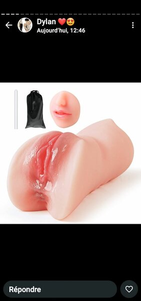 Masturbateur réaliste en silicone