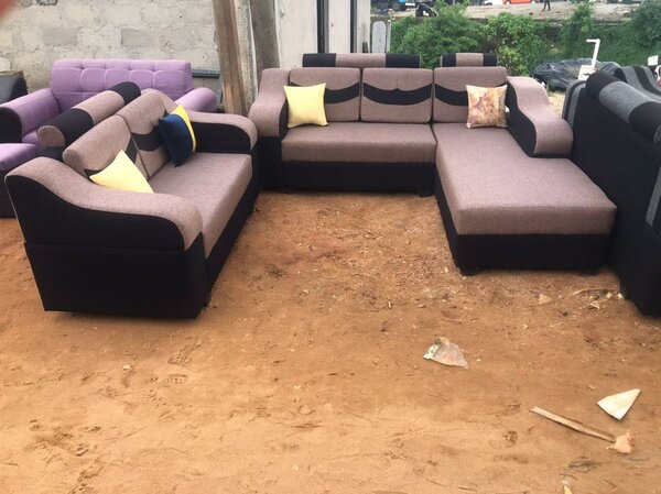 Salon moderne en tissu