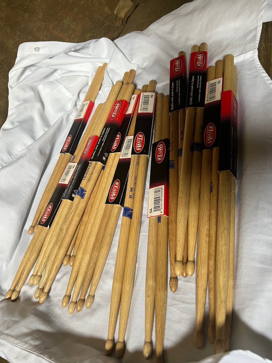 BAGUETTE : 🥁Tama 5A Oak Japanese Sticks En chêne japonais