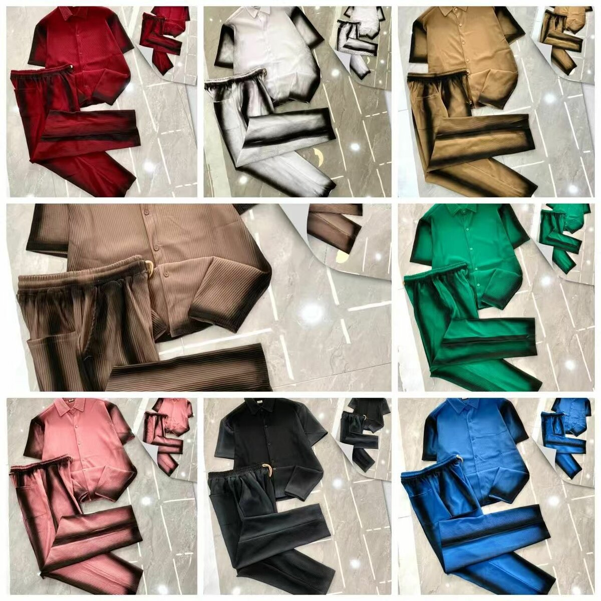 Ensemble chemise et pantalon élégant