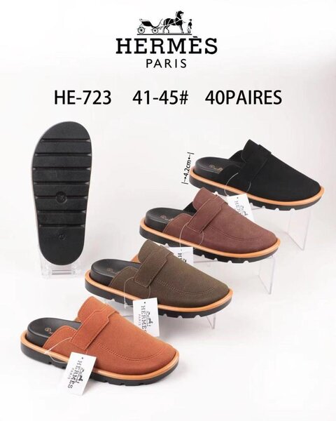 Mules Homme Confort Hermès