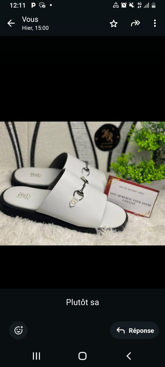 Sandales en cuir élégantes