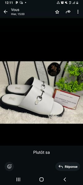 Sandales en cuir élégantes