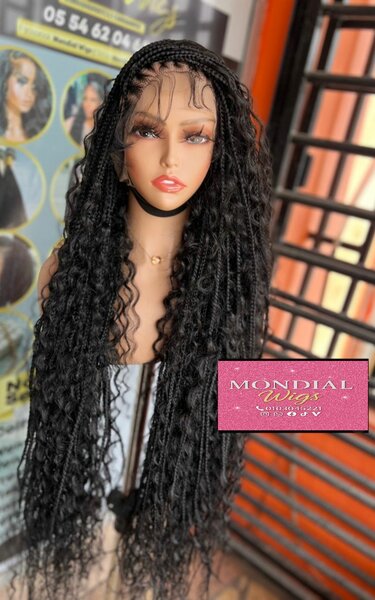 Perruque tressé taille 36