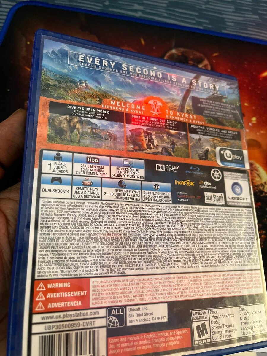 Far Cry 4 PS4 CD
