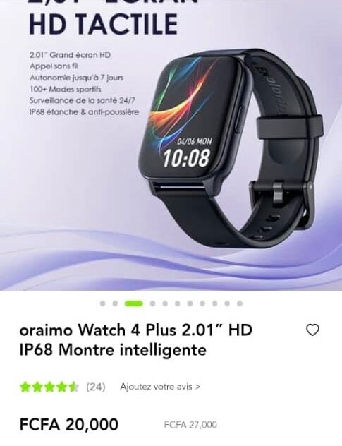 Watch 4 plus
