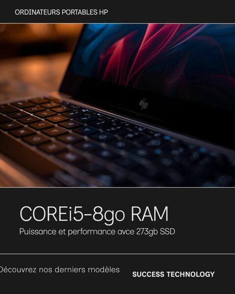 Ordinateur Portable HP i5 SSD
