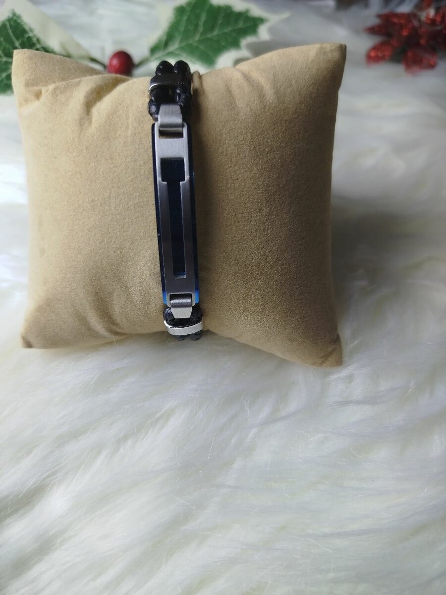 Bracelet en cuir homme élégant