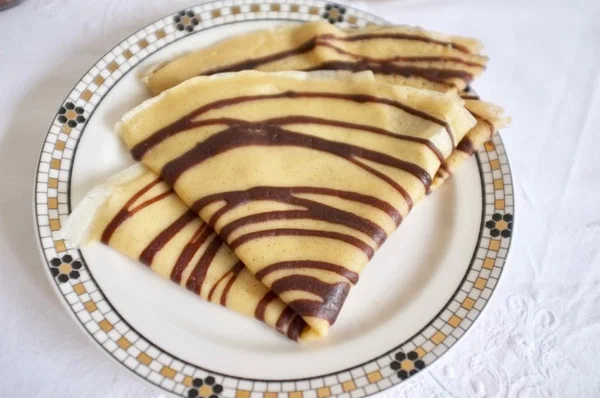 Crêpes au chocolat