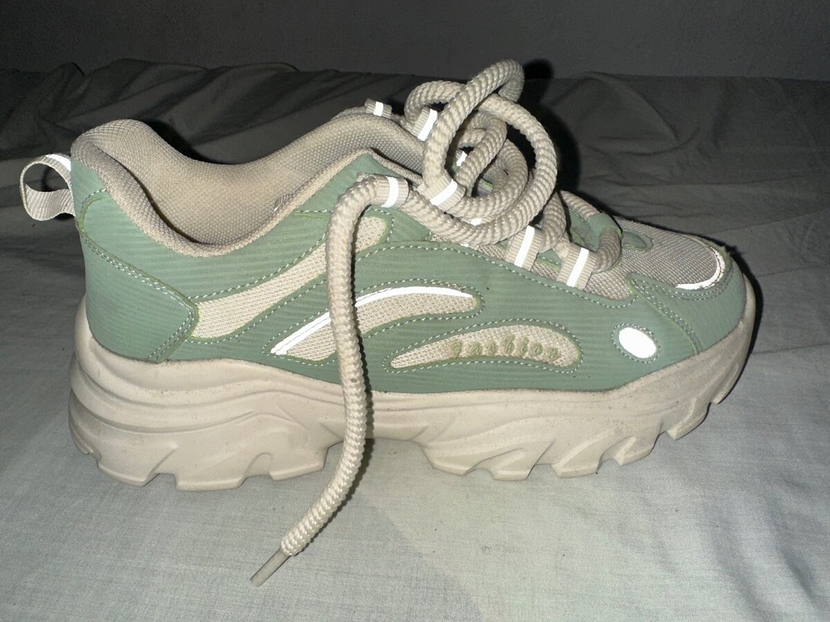 Baskets Chunky Vert Unisex