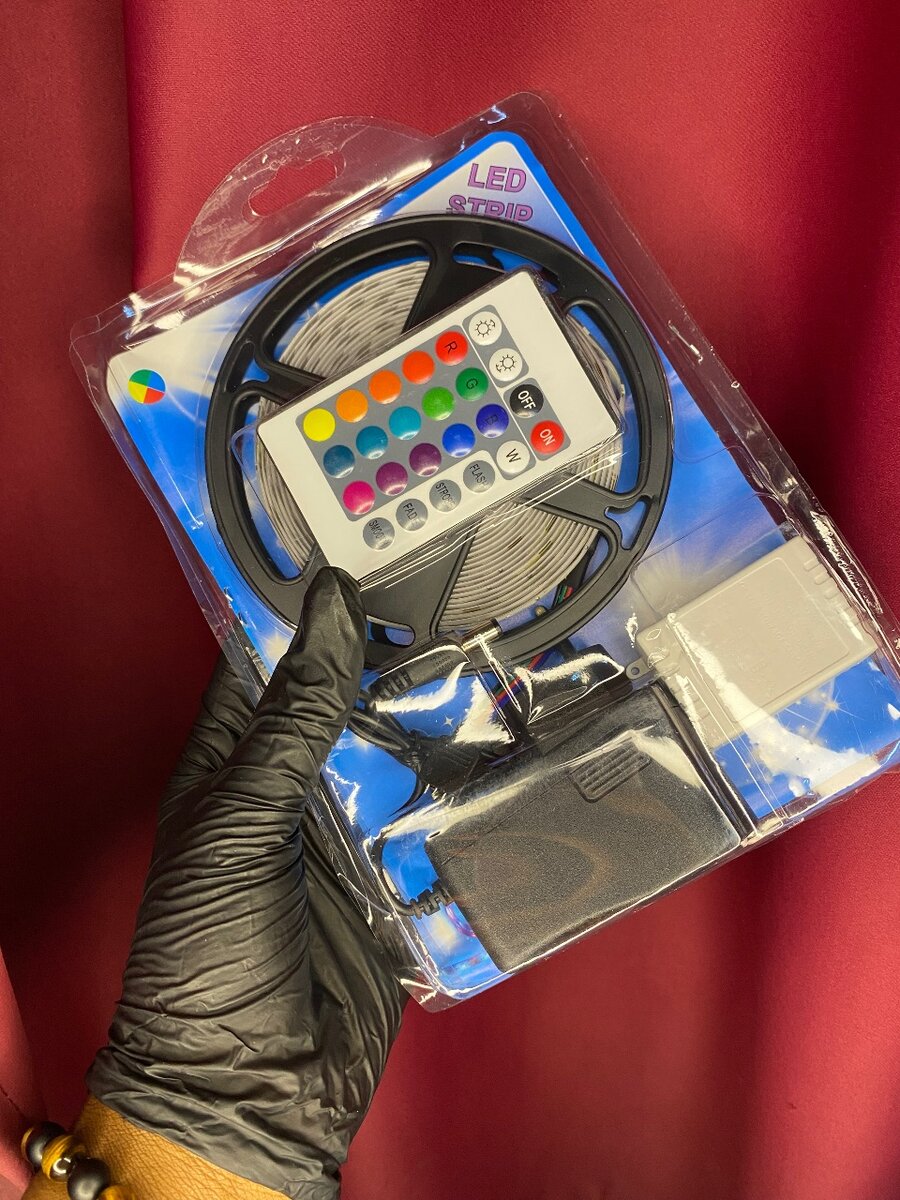 Bande LED multicolore télécommande