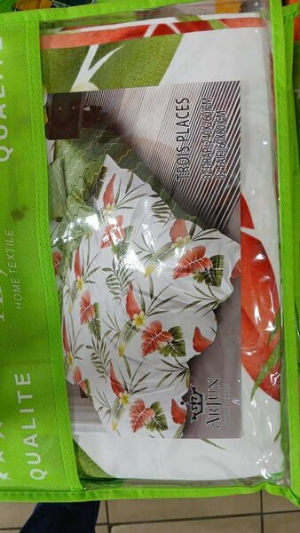 2 draps 2 taies d'oreillers