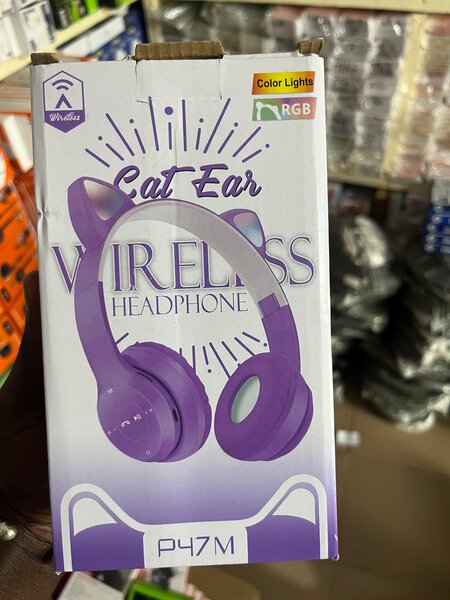Casque Écouteurs Sans Fil Oreilles de Chat