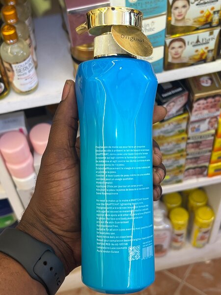 Snapchat body lotion