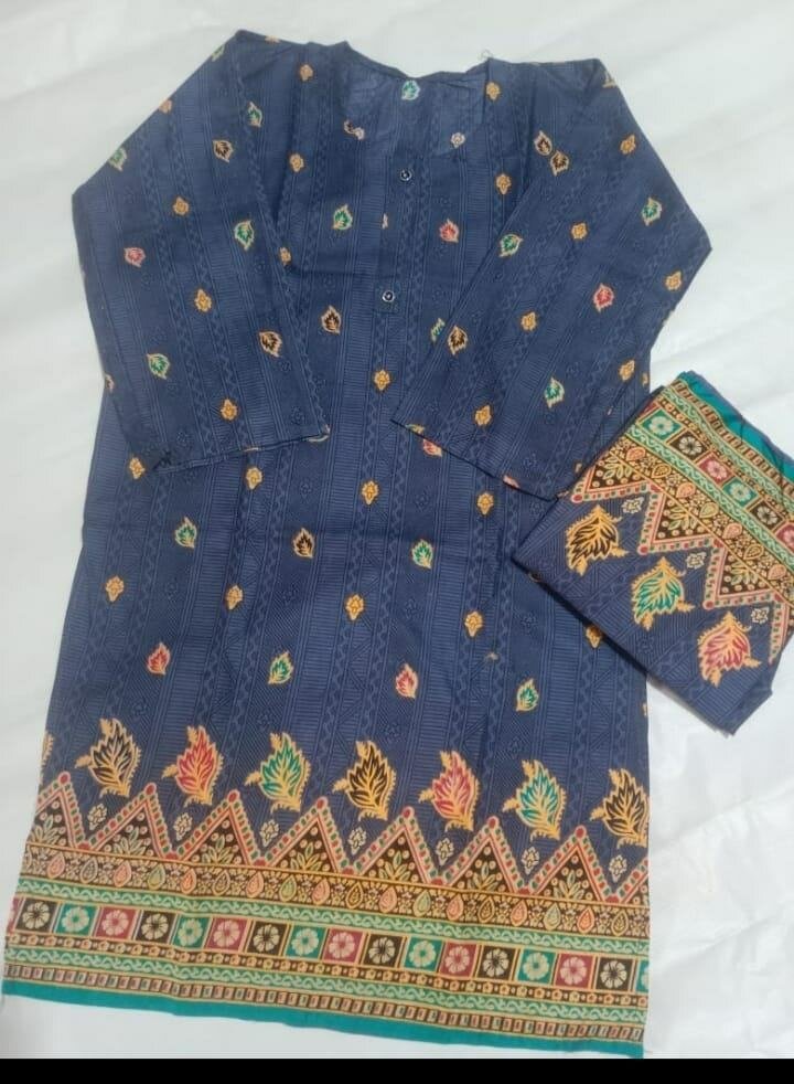 2 pcs lawn dress