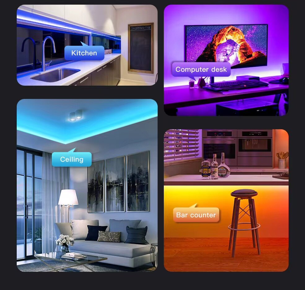 Bande LED RGB télécommande