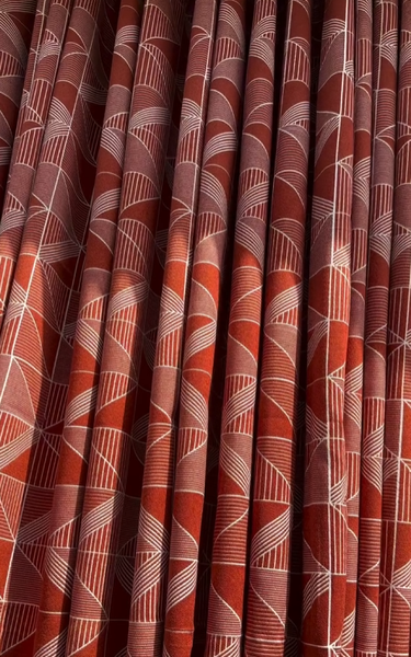 Reversible blackout curtains