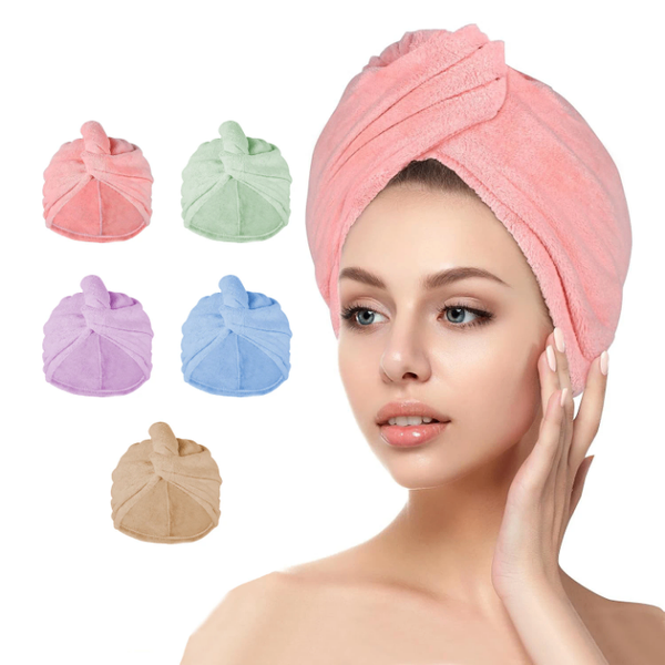 Serviette à Cheveux Douce