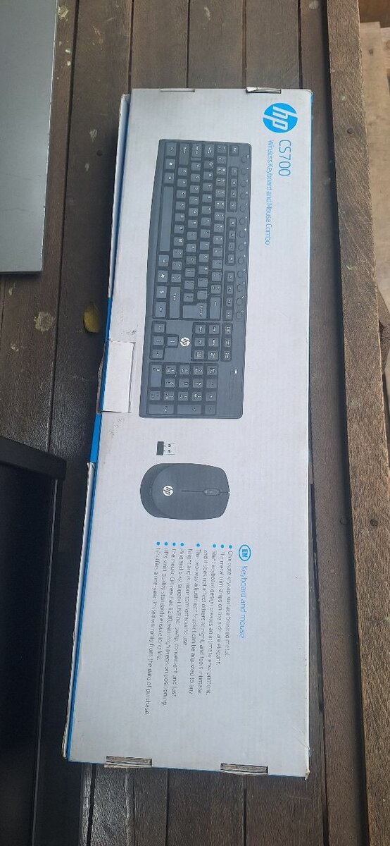 Ensemble clavier et souris san