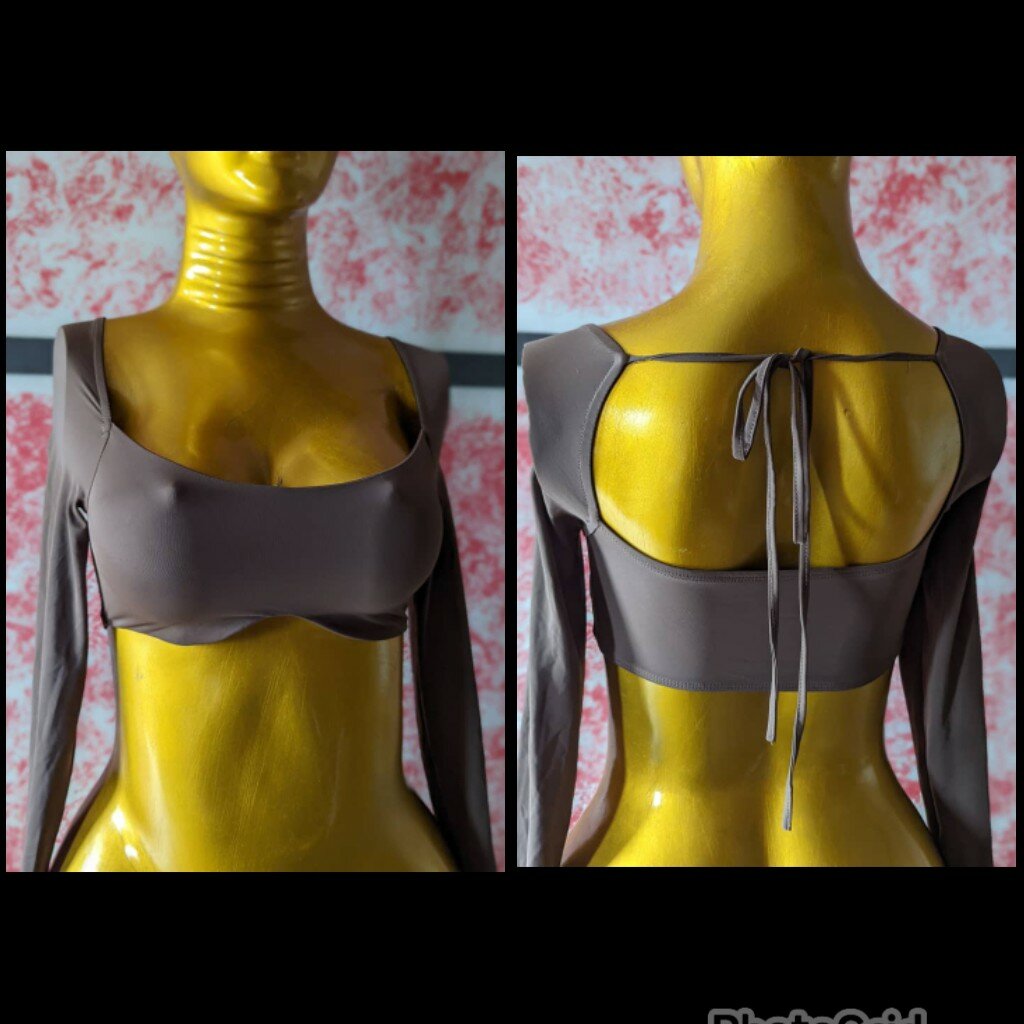 Top en maille sans manches