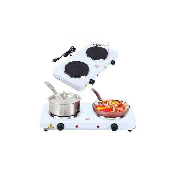 Plaque chauffante double électrique