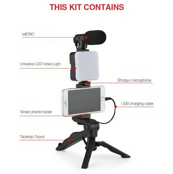 Kit de Vlog Smartphone