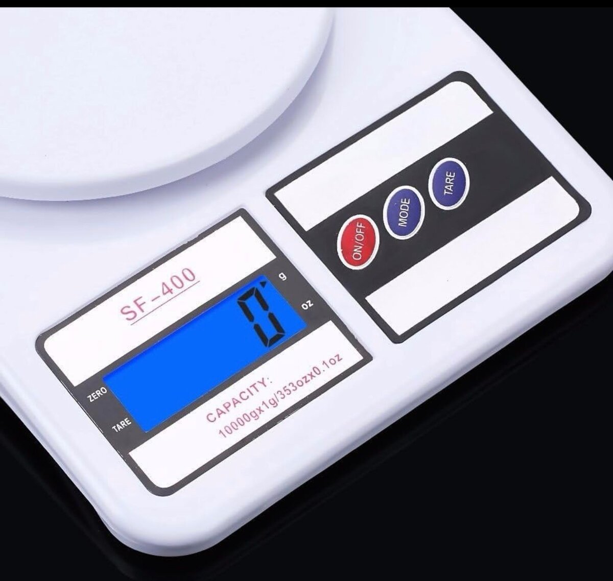 Balance Electronique - SF 400 - Capacité 10 Kg Maxi - Blanc