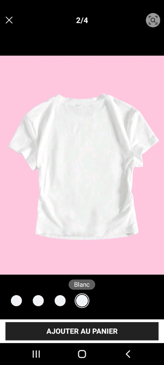 T-shirt femme imprimé tendance