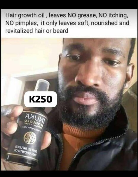 Beard oil growth