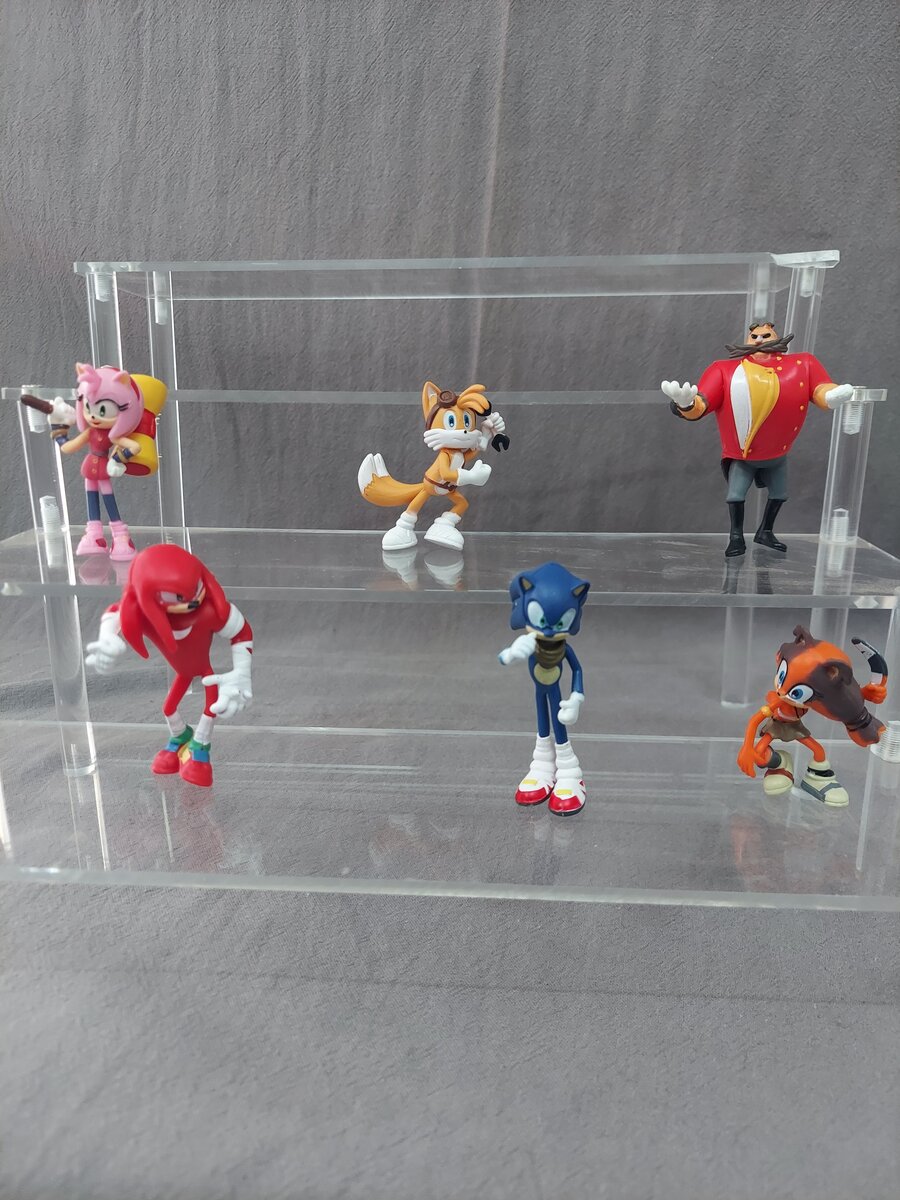 6 Figurines Sonic