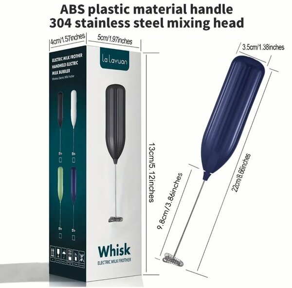 Electric Milk Frother, Mini Milk Foamer, Handheld