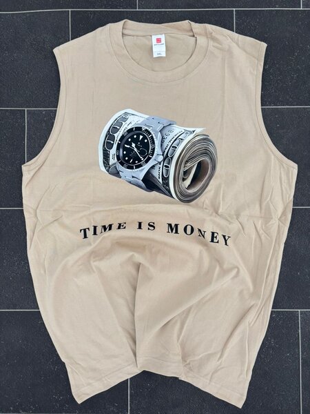 Débardeur "Time is Money" stylé