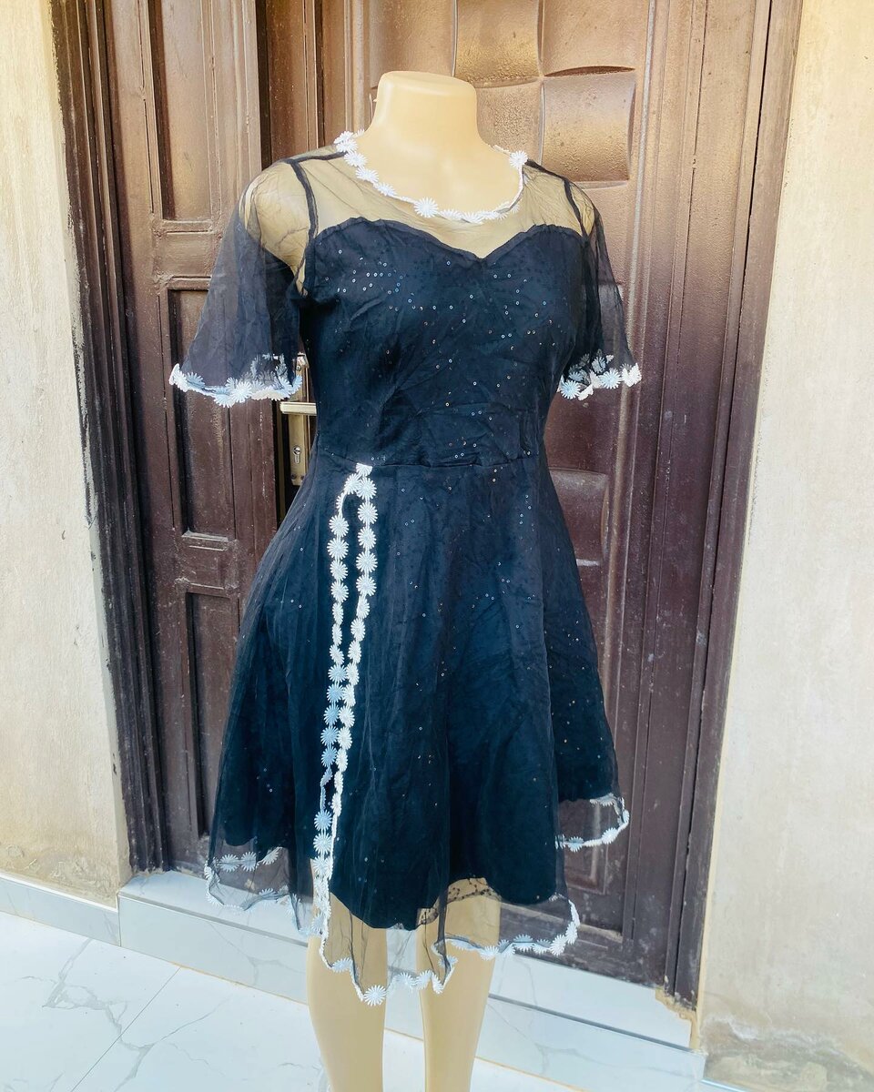 Beautiful and stylish women's dress black