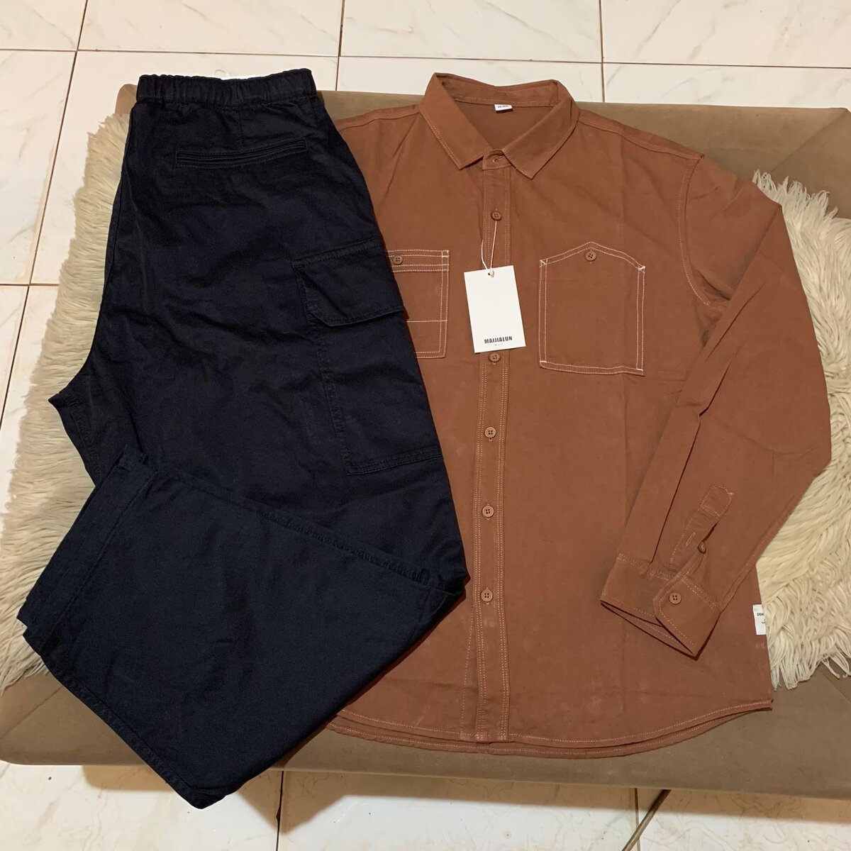 Long sleeve shirt and side packer