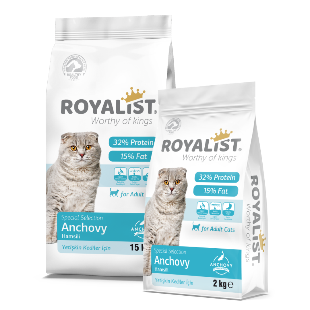 Croquettes Chat anchois 2kg