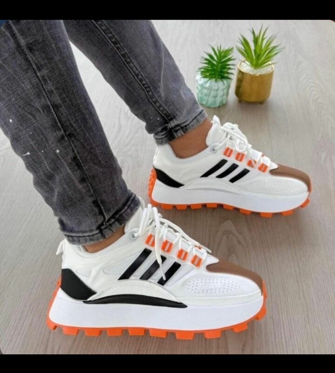 Baskets Chunky Blancs Homme