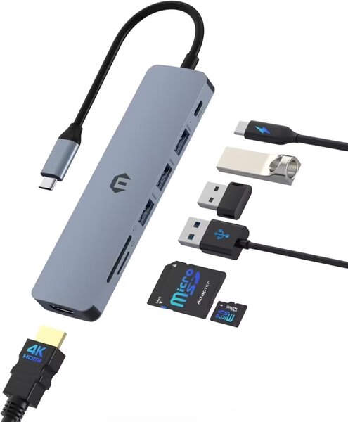 Station d'accueil 7 en 1 USB C