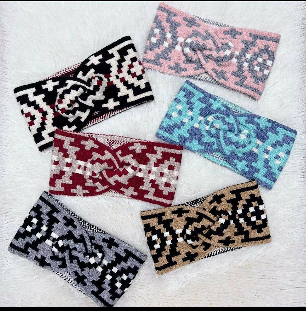 Bandeau coton motifs colorés