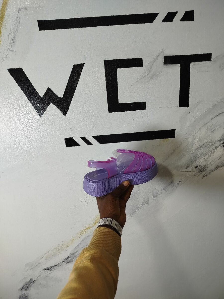 Sandales Jelly Colorées Été